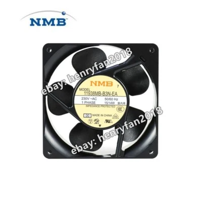 11938MB-B3N-EA-00 4715MS-23T-B50 NMB Fan 230VAC 15/14W 120*120*38mm Cabinet Fan - Image 1 of 4