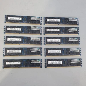 [Lot of 10] HYNIX 16GB DDR3 2Rx4 PC3L-10600R Server Memory RAM HMT42GR7MFR4A - Picture 1 of 2