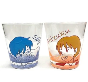 Whisper of the Heart Glass Seiji & Shizuku Pair Tumbler  Japanese Craftsmanship - Picture 1 of 5