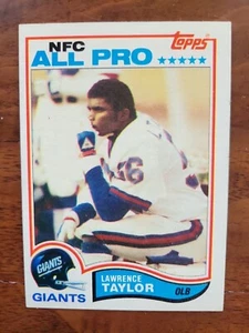1982 Topps Lawrence Taylor New York Giants #434 Rookie Card RC - Bild 1 von 11