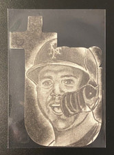 Pete Alonso 2023 Topps Update Juan Rosales Shaped Sketch Card 1/1!! - NY Mets