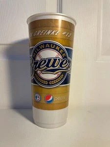 Milwaukee Brewers MLB Pepsi Tasse Souvenir WI Greinke #13 Tasse Getränk - Bild 1 von 6