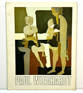 1974 Bauhaus Artist PAUL WEIGHARDT BOOK Retrospective WEST GERMANY Grafia - Picture 1 of 8