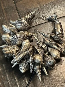 Bracciale Betsy Gay Hart Sea Life tanti charms non marcati divertente e grosso - Foto 1 di 7