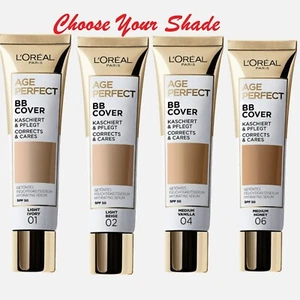L'Oreal Age Perfect BB Cover Hydrating Serum 30ml **Choose Shade** Brand New - Picture 1 of 7