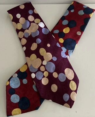 Lote de 2 corbatas Schiaparelli de colección para hombre Foto 1 de 4