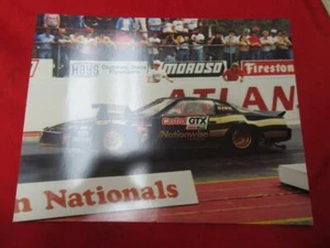 NOS Butch Leal Black Bird Auto - Castrol GTX/Nationwise Autoteile Racing Handout - Bild 1 von 2