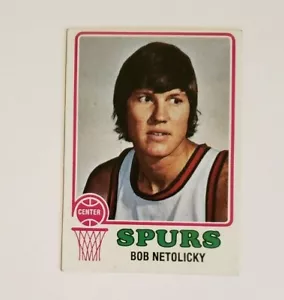 1973-74 Topps ABA Basketball Card San Antonio Spurs Bob Netolicky #256 - Foto 1 di 2