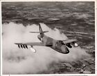 HAWKER HUNTER F4 WV385 LARGE VINTAGE ORIGINAL PRESS PHOTO RAF ROYAL AIR FORCE 1