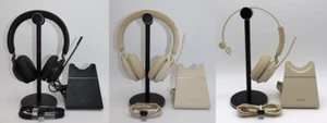 Jabra Evolve2 65 Stereo/Mono / MS & UC / Station / Adapter kabellose Kopfhörer - Bild 1 von 5