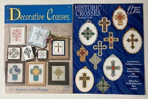 Decorative Crosses & Historic Crosses, Cross Stitch lot, Jeanette Crews - Picture 1 of 4
