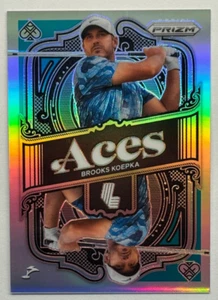 2024 Panini Prizm LIV Golf Brooks Koepka Aces Teal Prizm 158/199 Smash GC  #5 🔥 - Picture 1 of 2