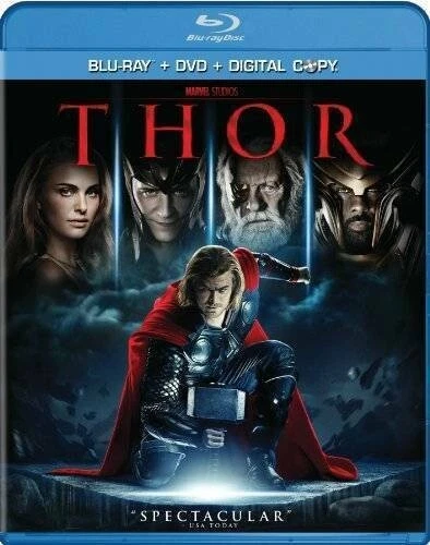 Thor (Blu-ray/DVD, 2011, 2-Disc Set, Includes Digital Copy)