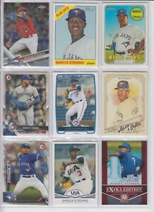 Marcus Stroman-9 baseball cards-Toronto Blue Jays(1st Bowman Card) AllStar-Cubs