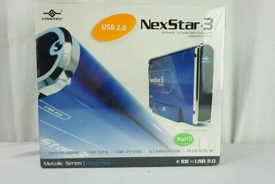 New - Vantec NexStar3 Hard Drive Enclosure - 3.5" IDE to USB 2.0 NST Sealed - Image 1 of 4