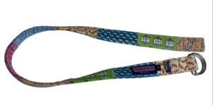 vineyard vines by shep ian Belt Patchwork Multicolor D ring Cotton Size M - Bild 1 von 6