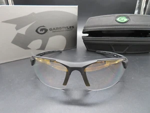 Gargoyles Vortex Matte Black / Clear Lenses / Cycling / Safety Sport Glasses NIB - Picture 1 of 7