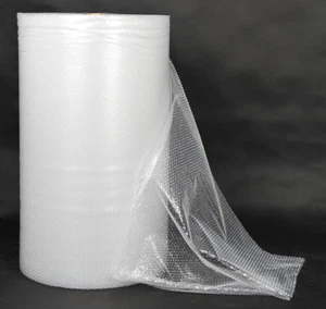 2 ROLLEN 100cm Breite 100m Länge 60my Stark LUFTPOLSTERFOLIE Verpackungsfolie - Bild 1 von 1