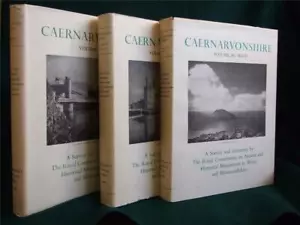 Inventory of Ancient Monuments in Caernarvonshire 3 Vols 1st editions - Foto 1 di 8