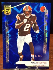 Amari Cooper Status Explosion /875-2024 Panini Donruss Elite Cleveland Browns SN - Picture 1 of 2