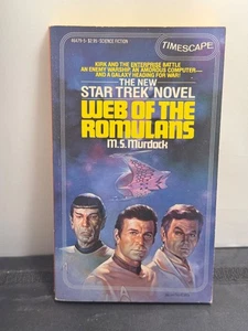 Libro tascabile Star Trek serie originale 1983 Web of the Romulans - Foto 1 di 2