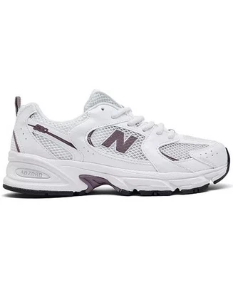 New Balance 530 Big Kids Size 6 White Purple Grade School GR530SR - Image 1 of 4