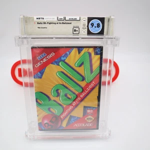 Sega Genesis Game BALLZ / BALLS - WATA GRADED 9.8 B+! NEW & Factory Sealed! - Picture 1 of 10