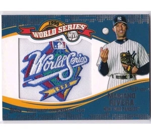 2014 Topps Update World Series MVP Patch Mariano Rivera #WSP-MR Patch, Yankees - Picture 1 of 1