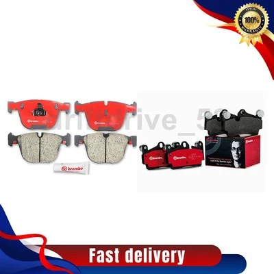 Juego de pastillas de freno delanteras traseras para BMW 535i GT 2010 2011 2012 2013 2014 2015 2016 Foto 1 de 3