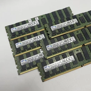 6x SAMSUNG M386A4G40DM1-CRC 32GB 4DRx4 PC4-2400T DDR4-19200 LRDIMM 192GB TOTAL - Zdjęcie 1 z 4