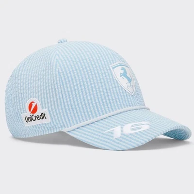 Gorra Charles Leclerc Scuderia Ferrari Racing Fórmula 1 - Gorra GP de Mónaco 2025 Foto 1 de 4
