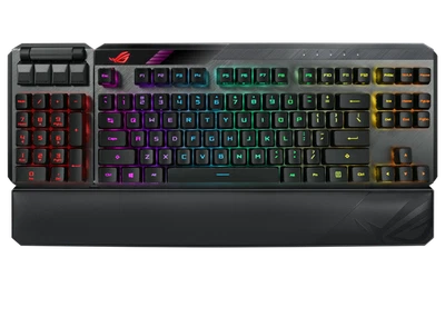ASUS ROG Claymore II  RX ABS 2.4ghz Wireless/Wire Gaming  Keyboard Red Switch - Image 1 of 4