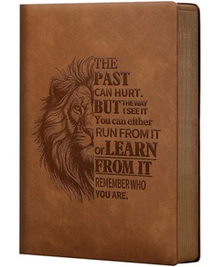 Leather Journal for Men Soft Cover 256 Pages Lined Journals for Writing A5 Li... - Picture 1 of 6