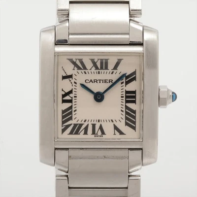 Cartier Tank Francaise W51008Q3 SS SS QZ Ivory-Face - image 1 of 4