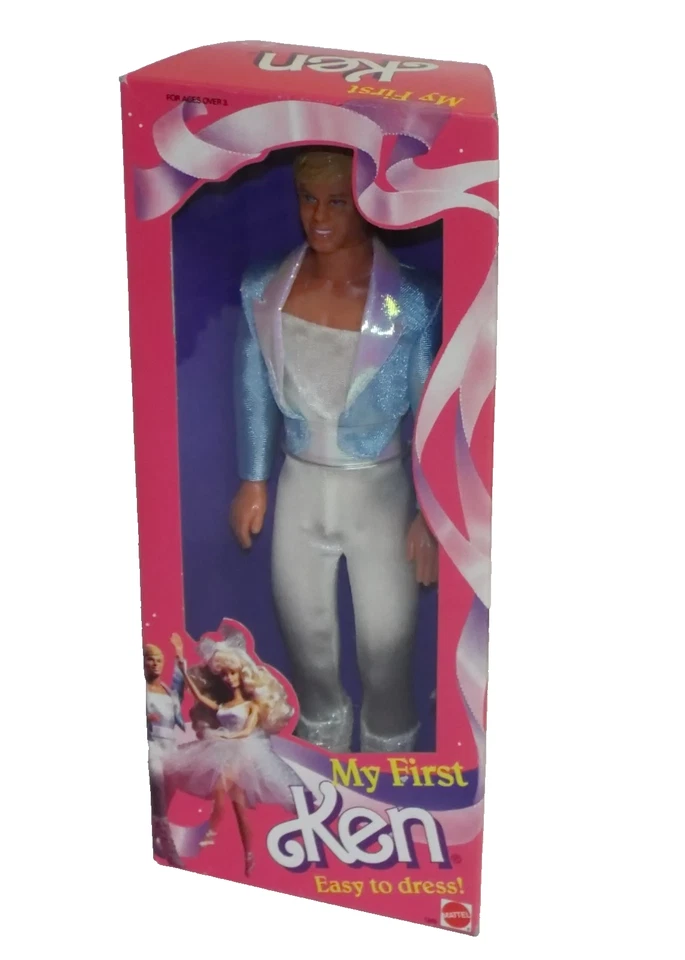 Barbie My First Ken Doll NRFB 1988 Mattel 1389 Barbies BOYFRIEND