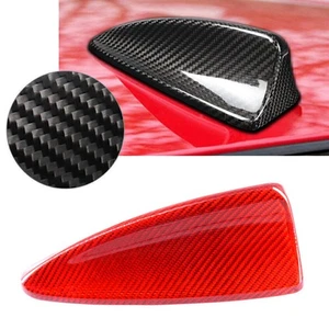 Red Carbon Fiber Shark Fin Antenna Cover For BMW 5 Series E60 E61 2003-2010 - Picture 1 of 4