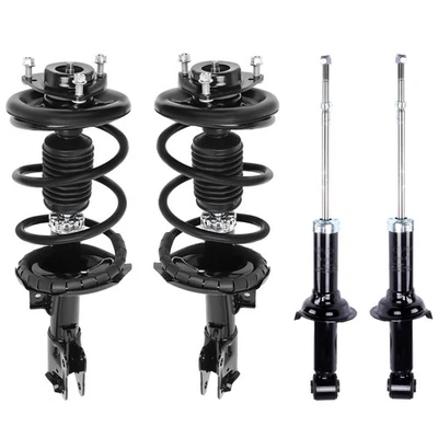 4X Front Rear Shocks Struts w/ Coil Springs Assembly For 08-11 Mitsubishi Lancer Foto 1 de 4