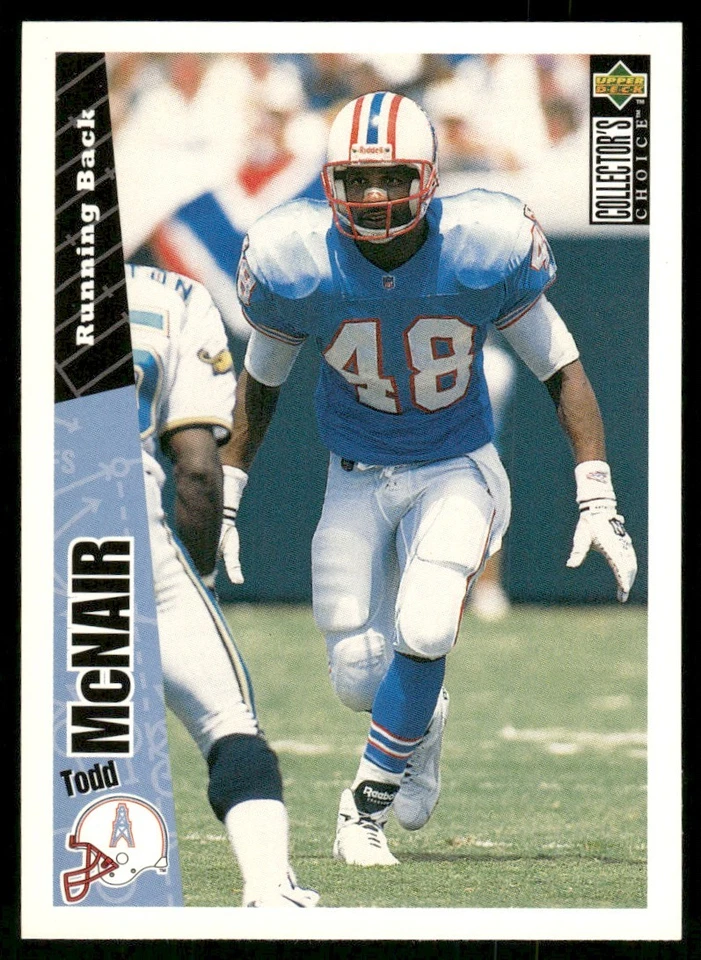 1996 Collector's Choice Todd McNair Houston Oilers #239 - Image 1 of 2