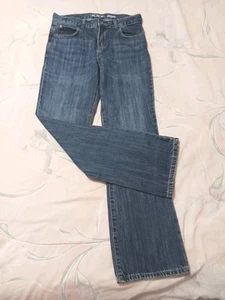 PLACE Boys Youth Size 14 Blue Jean Pants Zipper Button Boot Cut Flair Medium Was - Picture 1 of 12