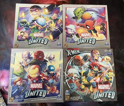 Marvel United Core, X-Men, Sinister Six, Spiderverse + extras todas las mangas Foto 1 de 3