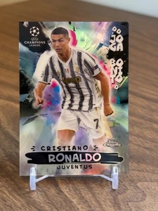 Cristiano Ronaldo 2020 2020-21 Topps Chrome UEFA UCL Joga Bonito #JB-1 Refractor - Picture 1 of 2