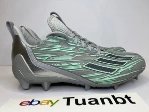 BRANDNEU Adidas Adizero 12.0 Flash Fußballschuhe grau/silber/grün IG9573 - Bild 1 von 6