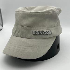 Sombrero/Gorra Kangol Flexfit Talla S/M Estilo Ejército Beige Ripstop Bolsillo Lateral - Imagen 1 de 7