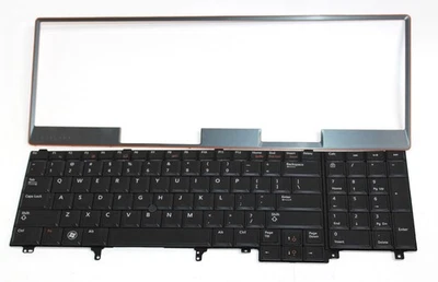 Genuine Dell Laptop Keyboard 0M8F00 For Dell Latitude E6520 E6530 E6540 E5520 E5 - Image 1 of 4