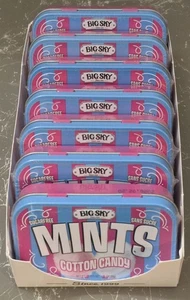Mentas de algodón de azúcar Big Sky sin azúcar 7 latas  - Imagen 1 de 4