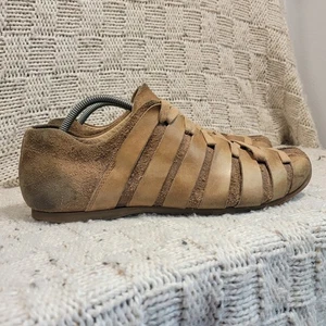 Mark Nason Schuhe Lederriemen Wildleder Turnschuhe Hergestellt in Italien Herren Größe 10,5 - Bild 1 von 10
