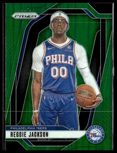Reggie Jackson 2024-25 Panini Prizm VARIANTE VERDE #162 - Imagen 1 de 2