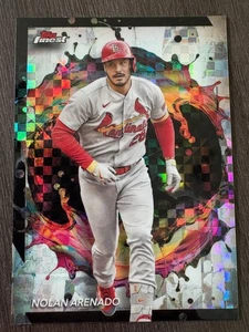 2024 Topps Finest Nolan Arenado Checkerboard Refractor #237 RARE Xfractor - Bild 1 von 2