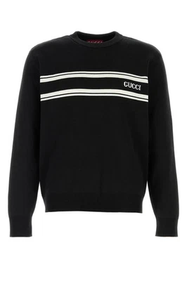 GUCCI Black Silk Blend Sweater New And Authentic - Image 1 of 3