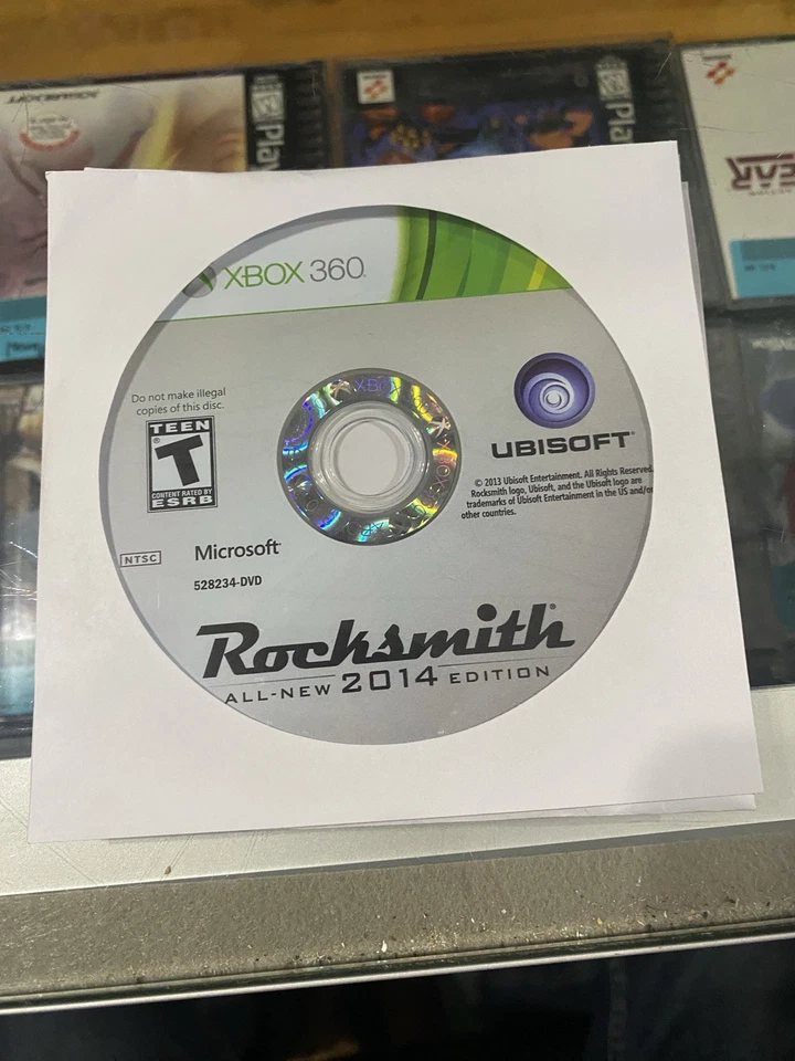 Rocksmith 2014 Edition (Microsoft Xbox 360, 2014) Polished Disc Only - Image 1 of 1